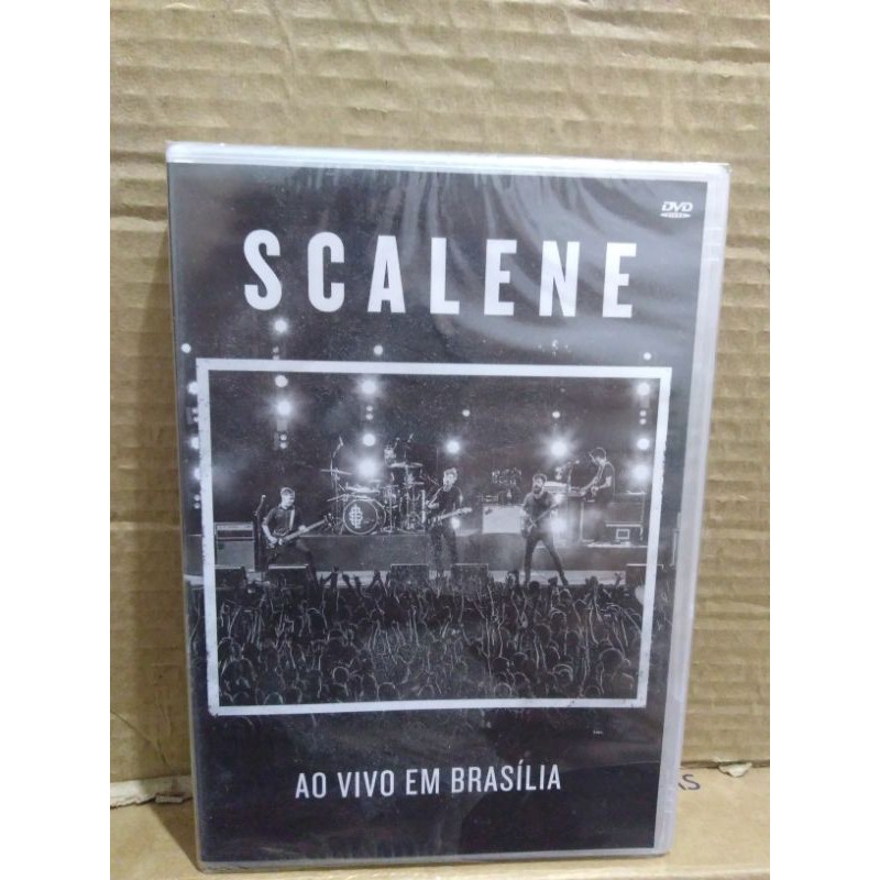 DVD SCALENE AO VIVO EM BRASÍLIA- (ORIGINAL-LACRADO).
