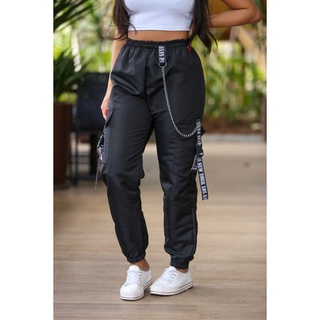 PROMOÇÃO Calça  feminino cargo Tactel corta vento