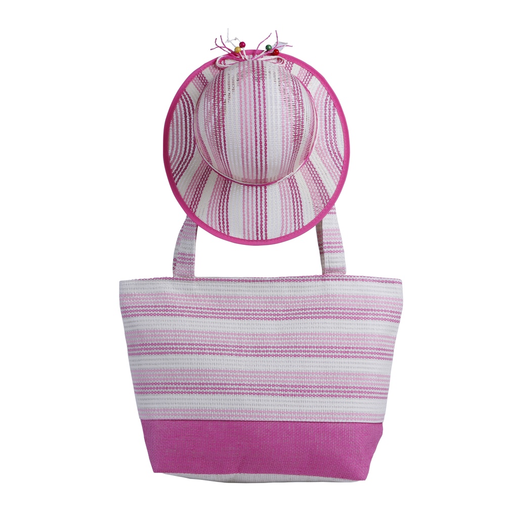 Kit Chapéu E Bolsa Feminina Praia Pesca Camping Piscina Proteção Solar Yepp em Oferta na Shopee