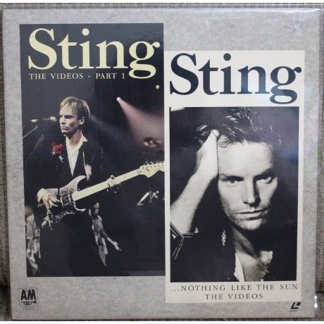Ld Sting Laserdisc The Videos Raro Police
