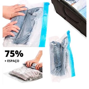 Saco A Vacuo P/ Armazenamento Space Bag - Útil - Home & Living