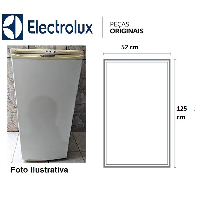 Borracha De Geladeira Eletrolux Modelo R250 - Original