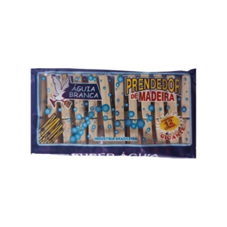 Prendedor de madeira G (12 unidades) em Oferta na Shopee