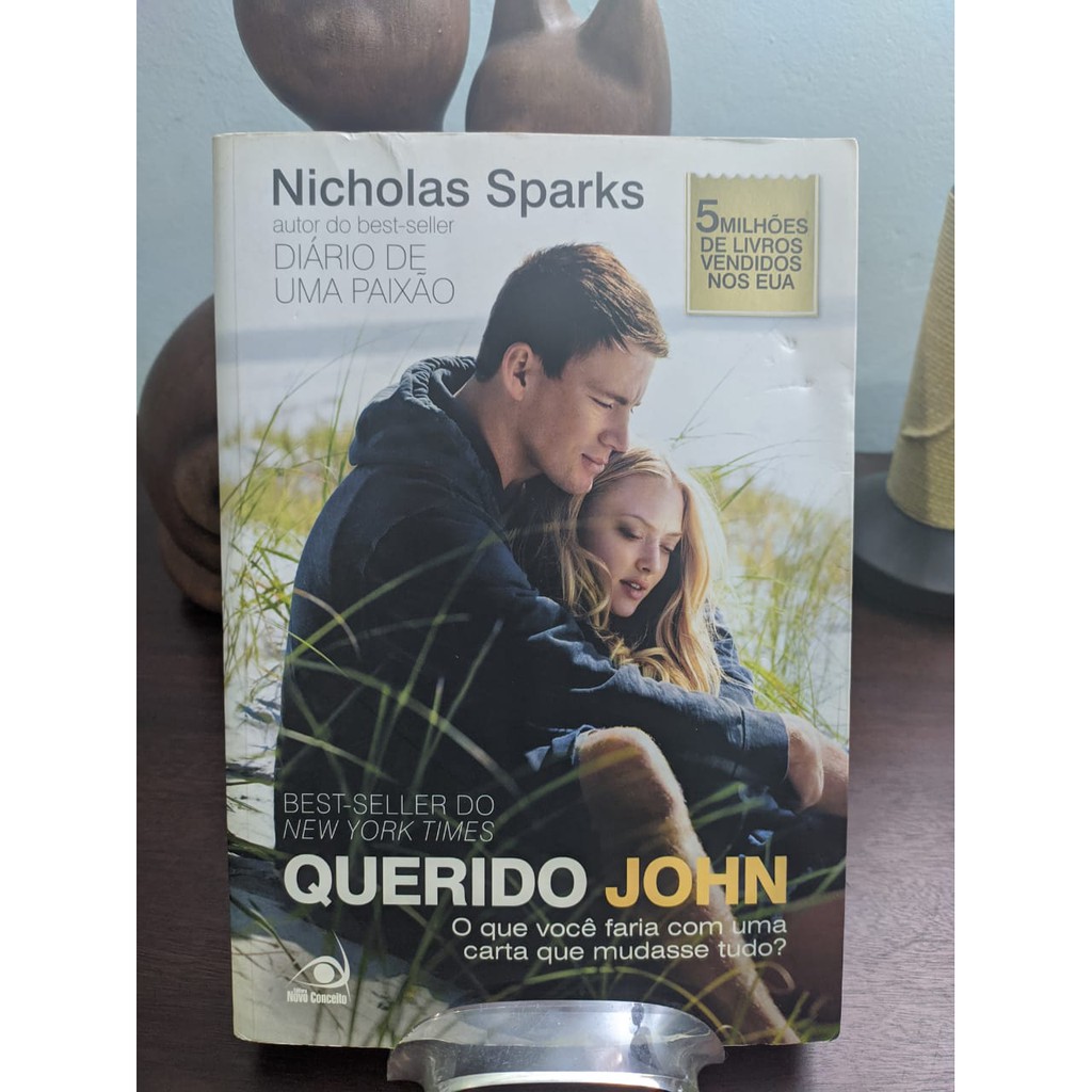 Livro Querido John Nicholas Sparks Shopee Brasil 