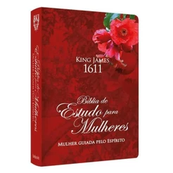 Bíblia de Estudo para Mulheres Guiada pelo Espirito | BKJ 1611 | Letra normal | Capa Dura Artística