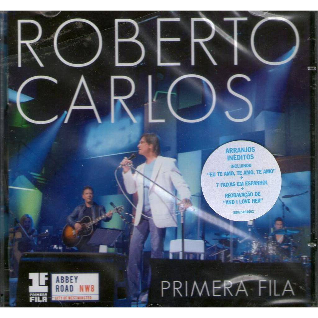 CD ROBERTO CARLOS 2015 PRIMEIRA FILA