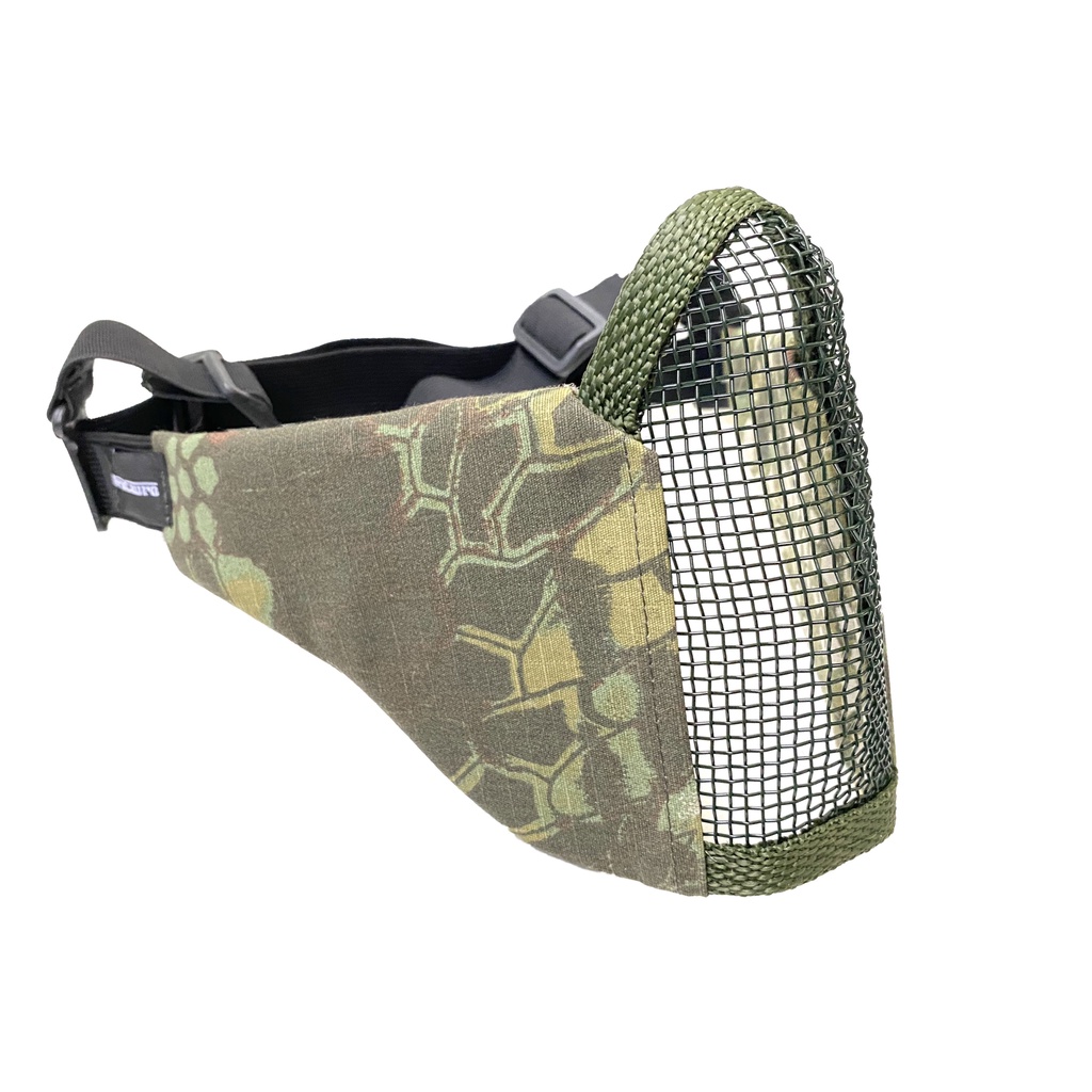 Kit 10 Mascara Meia Face Camuflado Mandrake Selva Airsoft