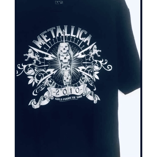 Metallica Oficial Tour Merchandising 100% Original camiseta !