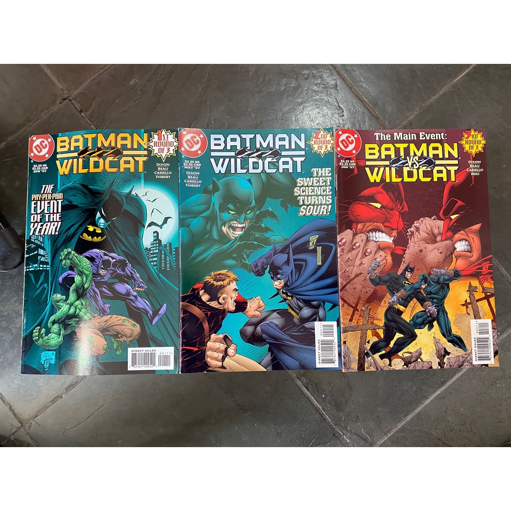 Batman Vs Wildcat: 3 Volumes - Chuck Dixon | Shopee Brasil