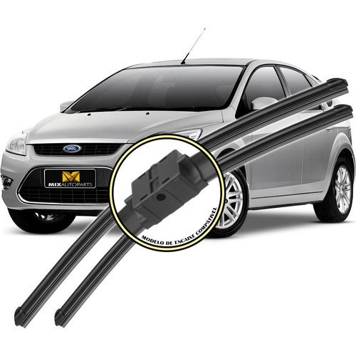 Palheta Ford Focus Hatch 2009 À 2013 - Dianteira E Traseira