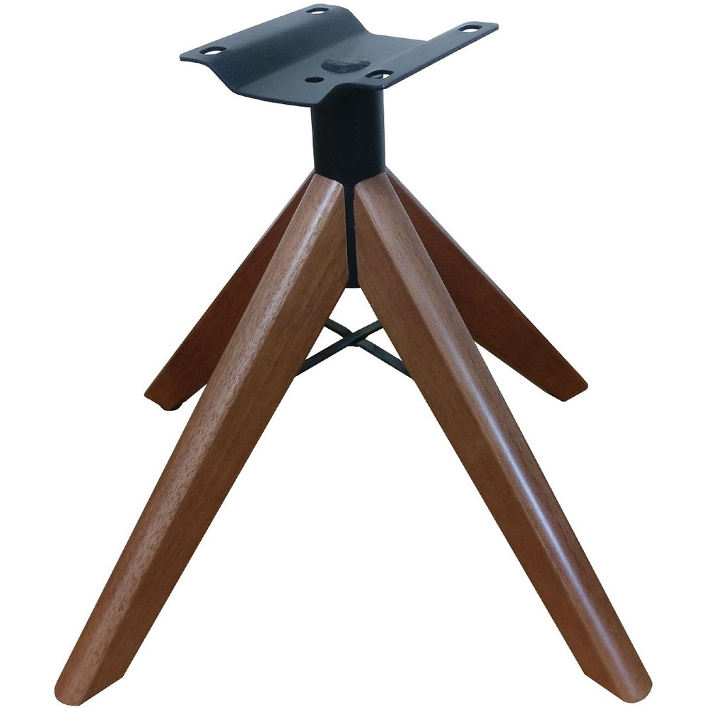 Base Giratória Mille em Madeira para Poltrona Altura 40cm