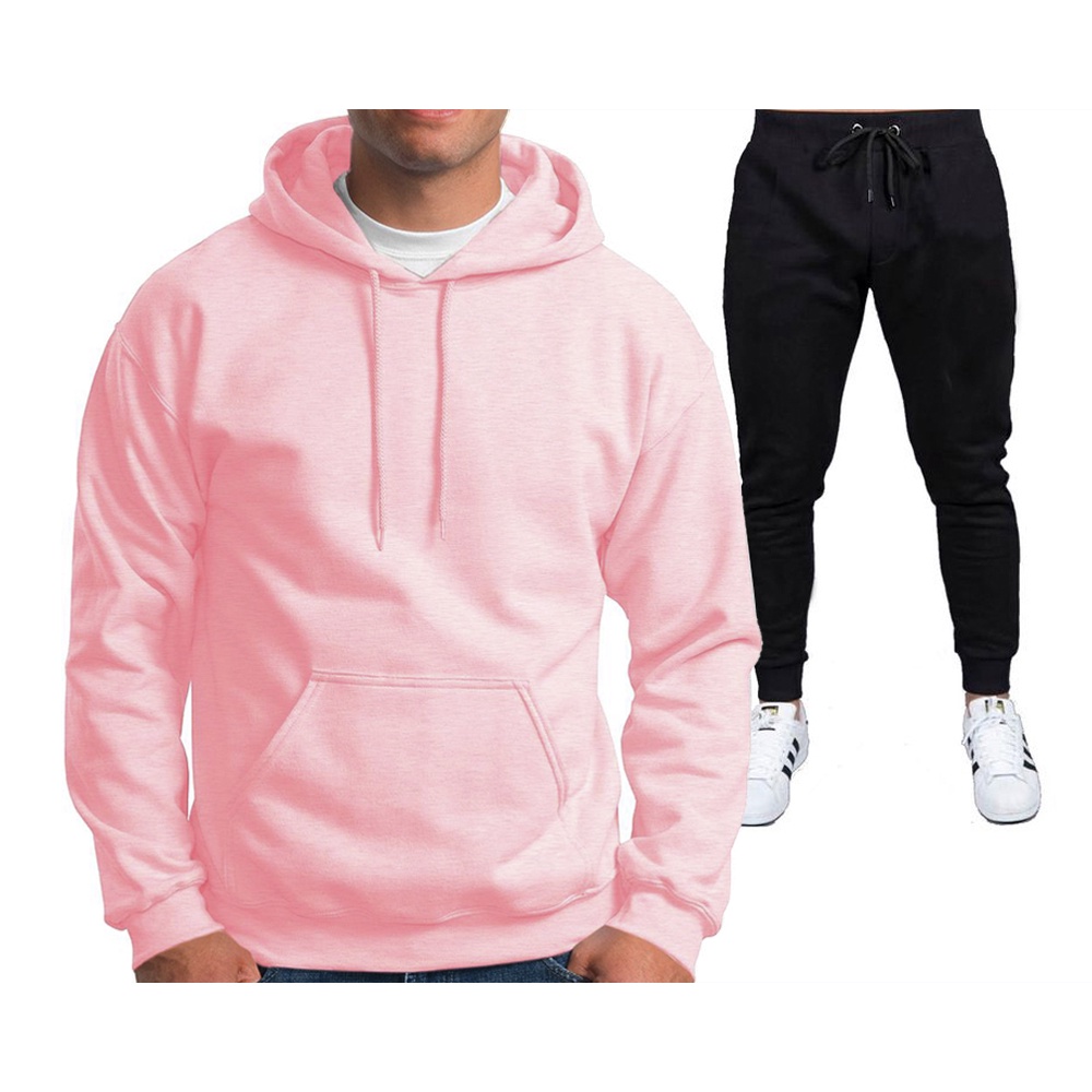 Conjunto Abrigo canguru Unissex + calça de ótima qualidade masculino feminino