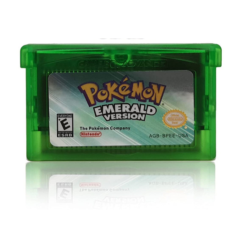 Pokemon Emerald Version Nintendo Game Boy Advance. GBA Cart With
