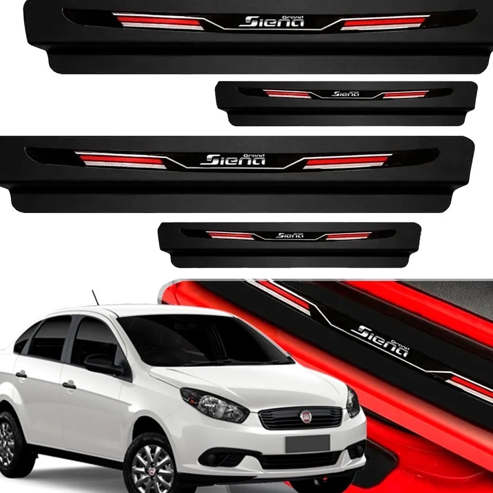 Soleira Protetor Porta Sport Grand Siena 2013 14 15 Á 2022