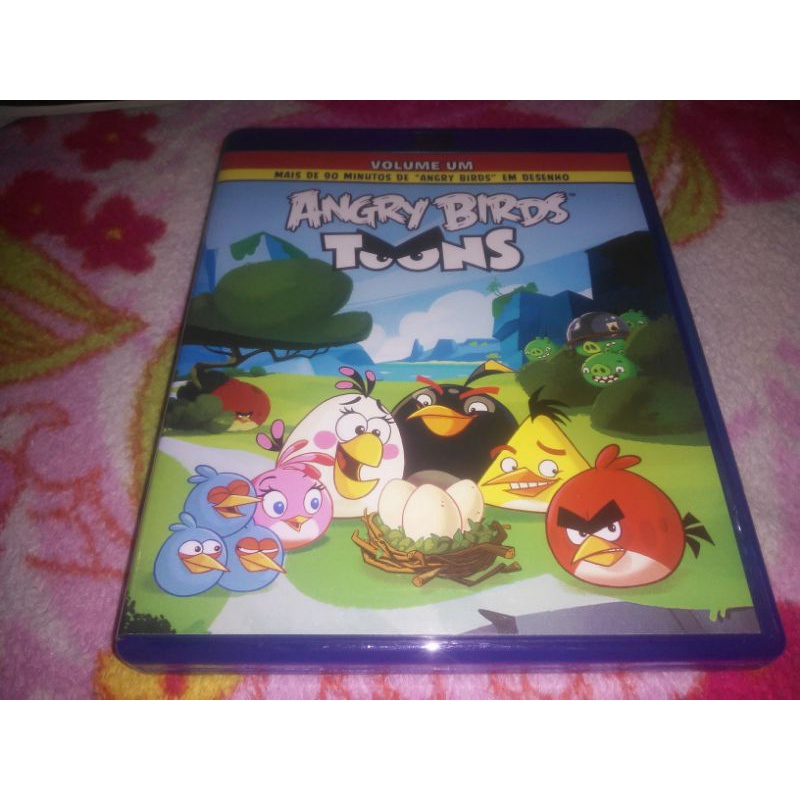 blu ray angry birds volume 1 NOVO ORIGINAL LACRADO