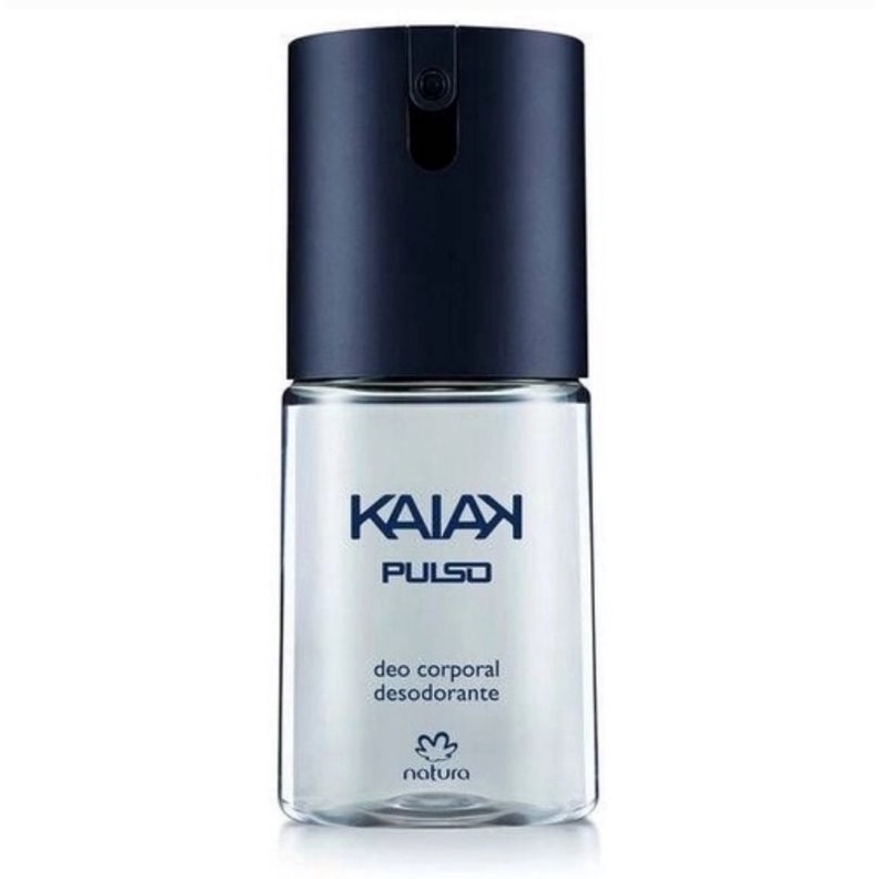 Colônia Kaiak Pulso Natura Deo Corporal Masculino - 100ml Original