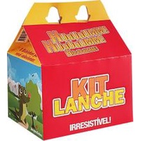 Caixa Embalagem Kit Lanche - 40un