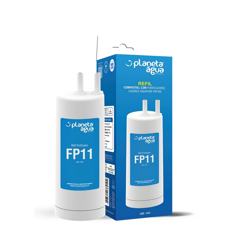 Refil Compatível Filtro Purificador De Água Cadence Aquapure