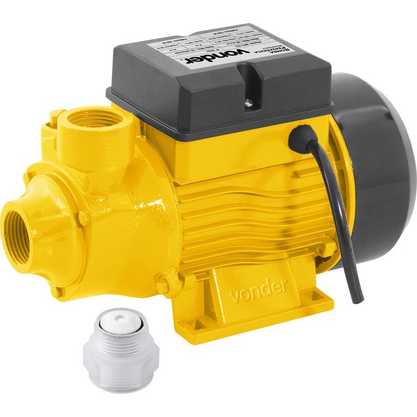 Bomba Periférica 1/2CV BPV375 127/220V Vonder 6686100012 Para Residência Poços Chácara Praia Prédios
