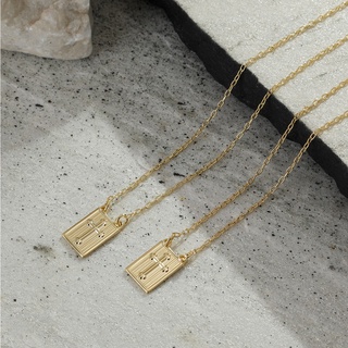 Escapulário Correntinha Cruz Masculino Banhado A Ouro 18k