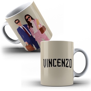 Caneca Porcelana Dorama Netflix Vincenzo