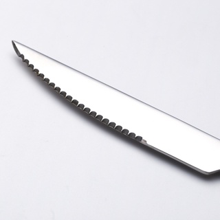 Kit C/ 6 Faca De Mesa Aço Inox ，Talhers Para Casa Hotel E Pousadas