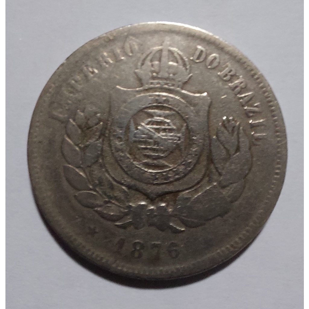 Moeda De 200 Réis De 1876