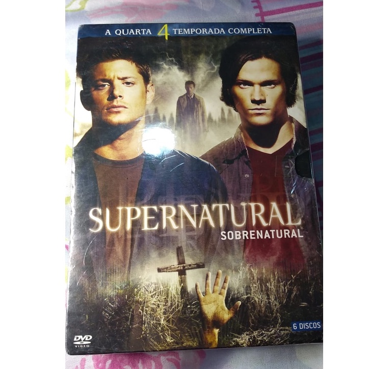 box dvd supernatural 4 temporada