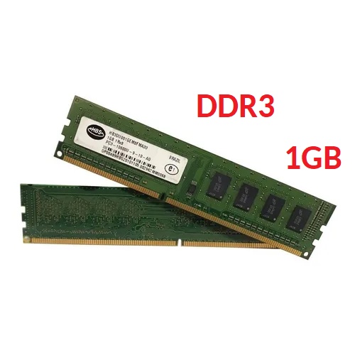 Memória RAM Ddr3 1GB/ Frequência Variada Para Desktop