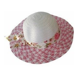 Chapeu De Praia meninas Infantil e Festa tematica JULHINA em Oferta na Shopee