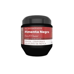 Gel Massageador Pimenta Negra 240g Natu Charm