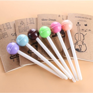 Caneta Gel De Chupa-Fofa Papelaria Criativa Para Estudantes 1pc