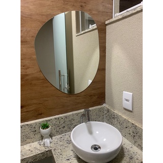 Espelho Orgânico Grande Abstrato Tendência Moda Super lançamento Luxo