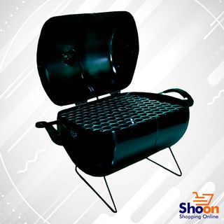Churrasqueira a bafo mini - Portátil - Casa- Camping - Pesca - Econômica - Envio Imediato