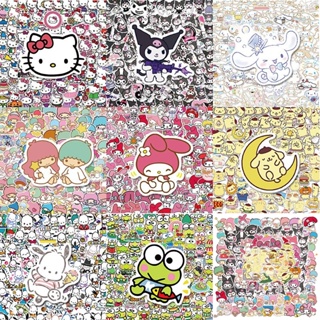 200/100/Pcs 50 Novo Sanrio Adesivos Olá Kitty Kuromi Meu Melody Bonito Para Meninas Laptop Pele Kawaii Decalque em Oferta na Shopee