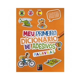 MEU PRIMEIRO DIC DE ADESIVOS PALAVRAS
