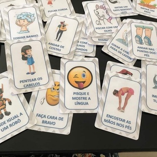 Jogo educativo mestre mandou alfabetização e material estruturado