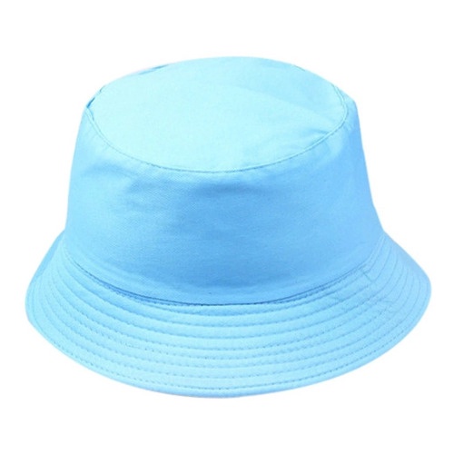 Boné Chapeu Balde Bucket Hat Liso Diversas Cores Azul Claro | Shopee Brasil