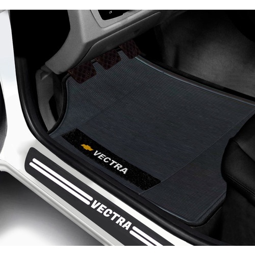 Kit Tapete E Soleira De Porta GM Vectra Universal Carro personalizado