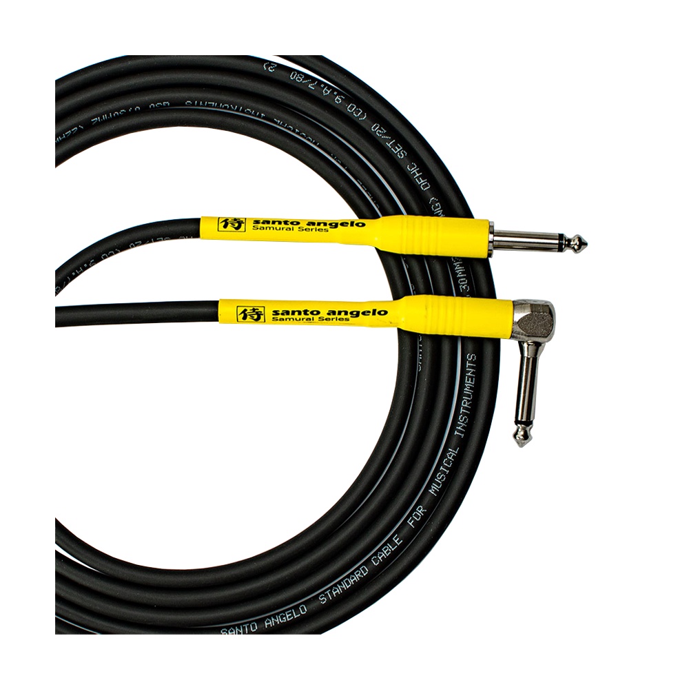 Cabo Guitarra Santo Angelo Samurai Standard P10xP10L 4,57m em Oferta na Shopee