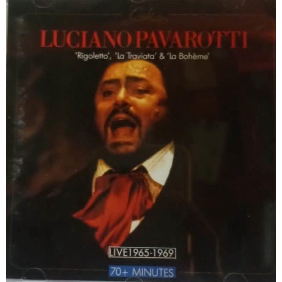 CD Luciano Pavarotti - Live 1965 - 1969