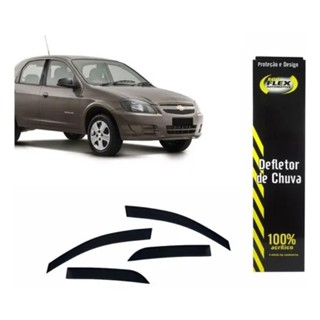 Calha De Chuva/defletor 4pts Celta 03/15 Prisma 06/12 30008a em Oferta na Shopee