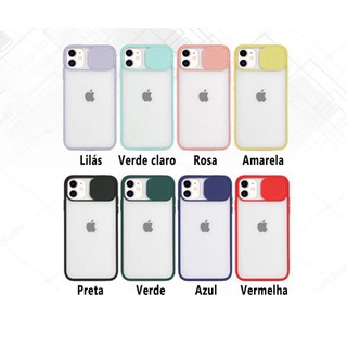 Capa capinha iPhone 6/6s, 7/8G, 6/7/8Plus, X, XR, XS case Tampa Protege Câmera - Envio imediato do Brasil