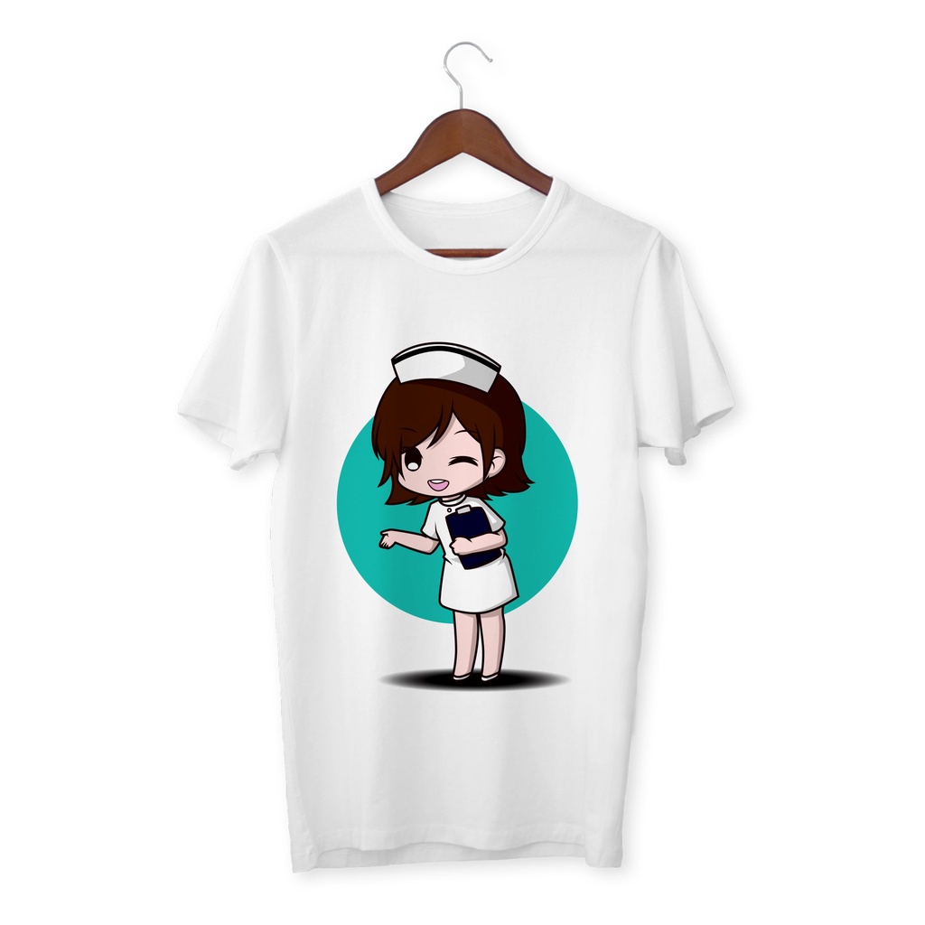 Camiseta Profissão area de Saude mulher hospital Enfermeira, Médica, Tec enfermagem