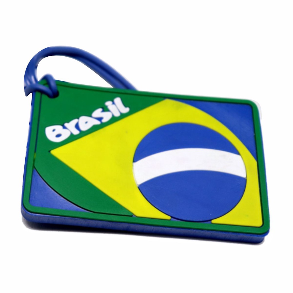 6 Tag Identificador De Bagagem Viagem Mochila Bolsa Mala - Brasil em Oferta na Shopee