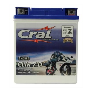 Bateria Ytx7l-bs Clm7d Cbx Twister Fazer 250 Cb 300 Cral