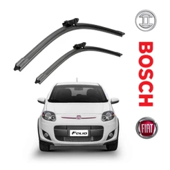 Par Palheta Limpador Parabrisa Original Bosch Fiat Palio 2012 2013 2014 2015 2016 2017 2018 2019
