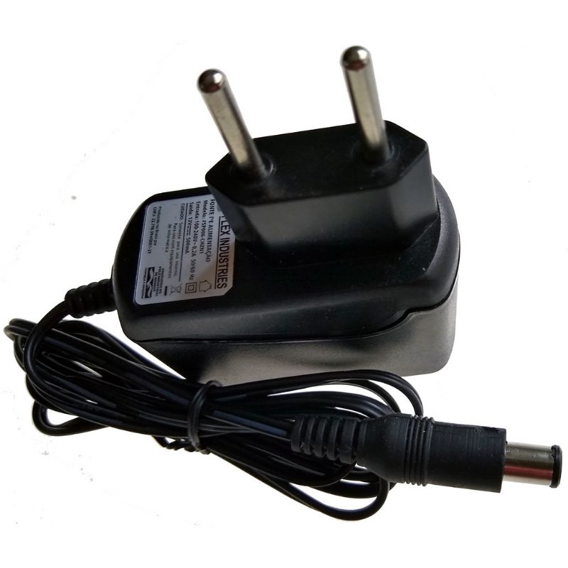 Fonte Super Nintendo Fat Baby Bivolt 110v 220v 9v Nfe