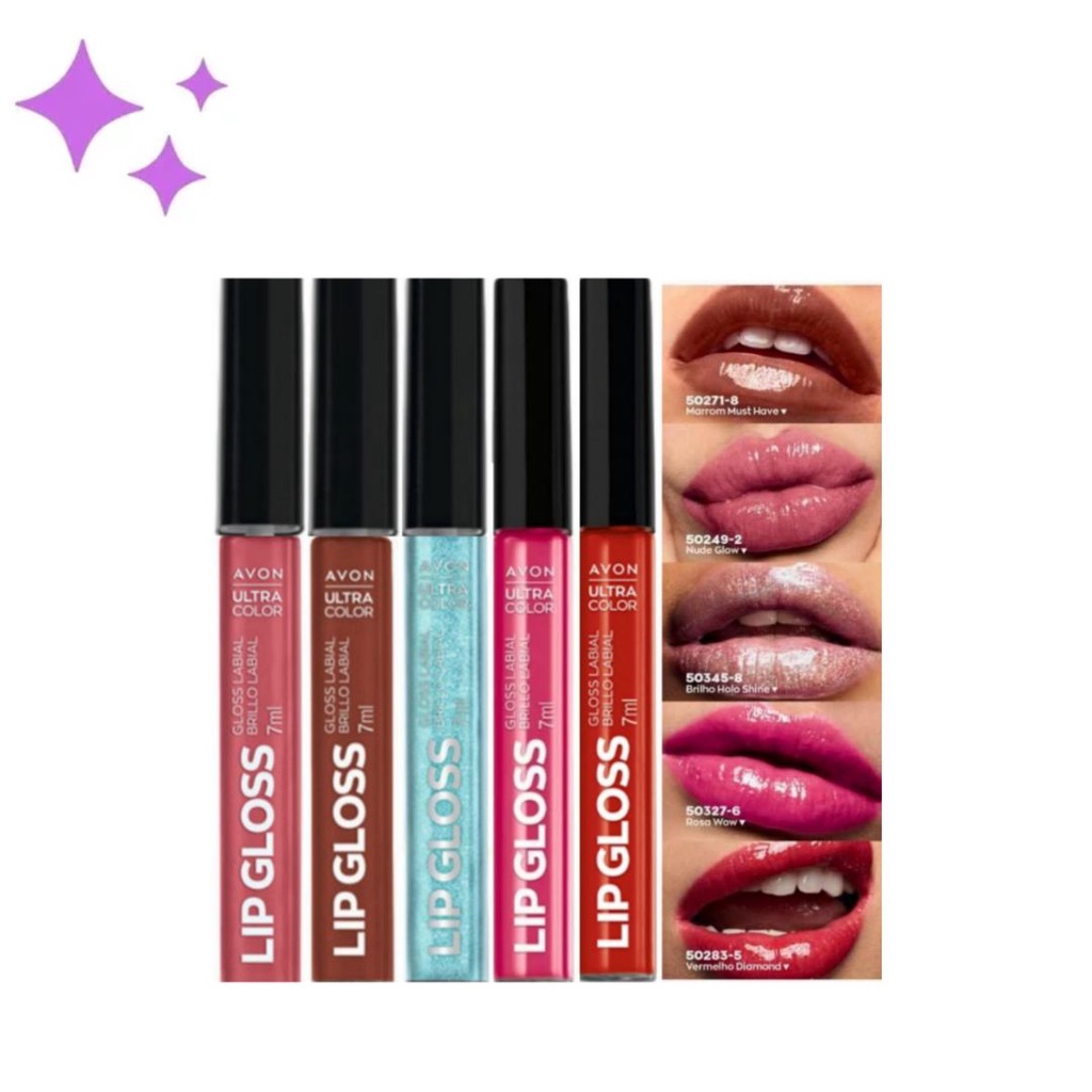 Lip Gloss Labial Avon Ultra Color - 7ml