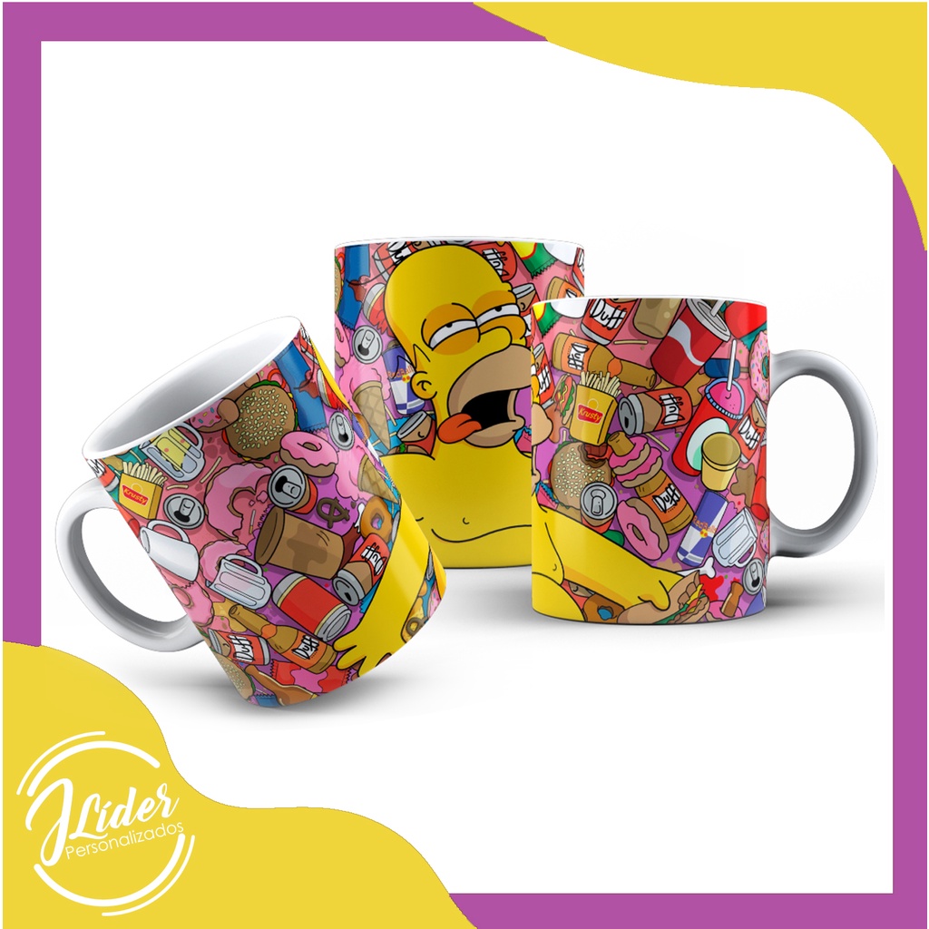 Caneca Personalizada Homer SImpson - Simpsons